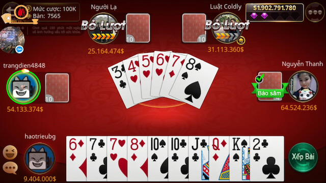 Sâm Lốc được chơi nhiều ở những nhà cái casino lớn